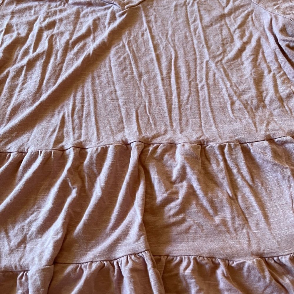 Indigo Thread Co. Pink Layered Top Large - Picture 3 of 10